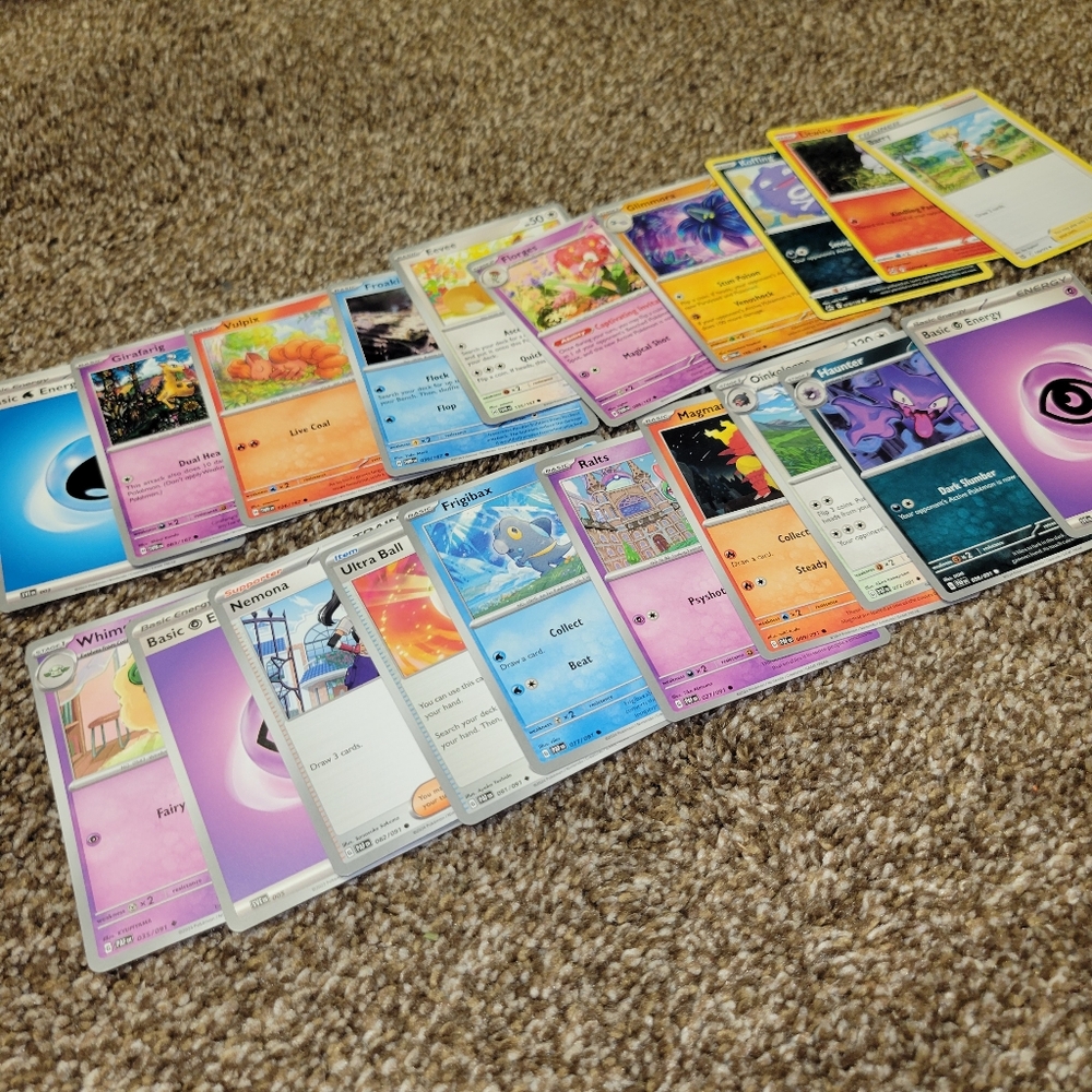 Pokemon Trading 60 card bulk Set 19 - Picture 6 of 9